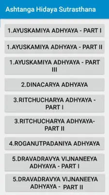 Ashtanga Hridaya Sutrasthana android App screenshot 5